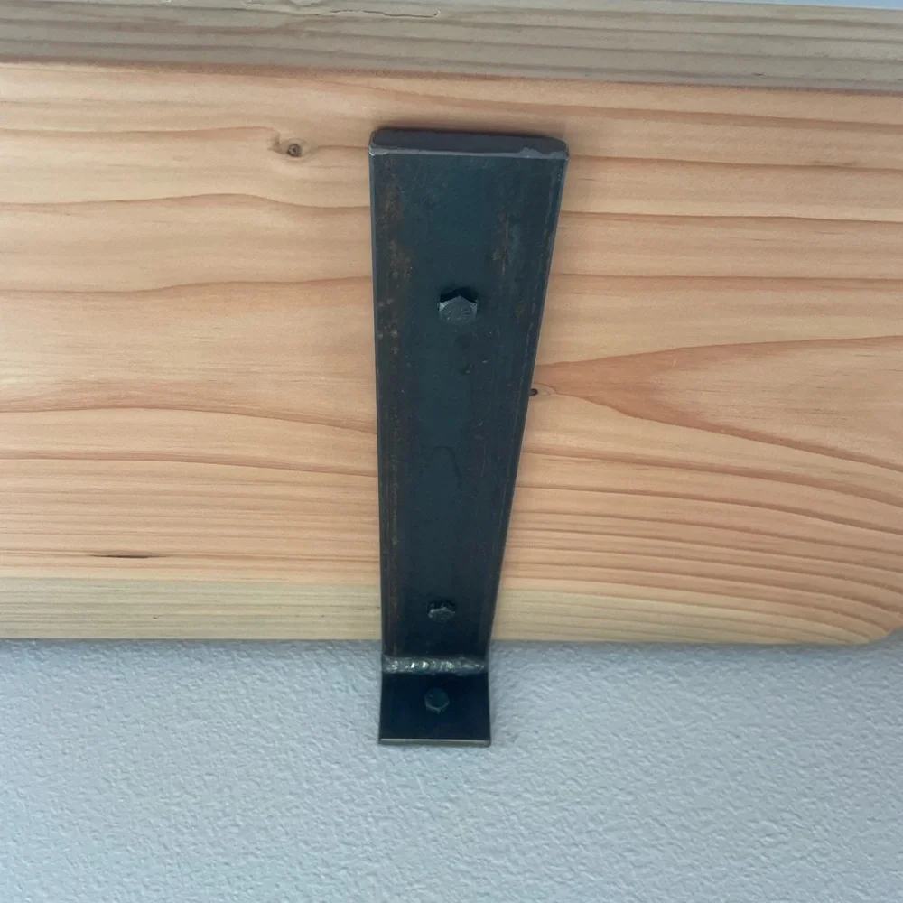 Metal Shelf Bracket Heavy Duty‎ Steel Brackets USA Made 1 Pc Hardware Included